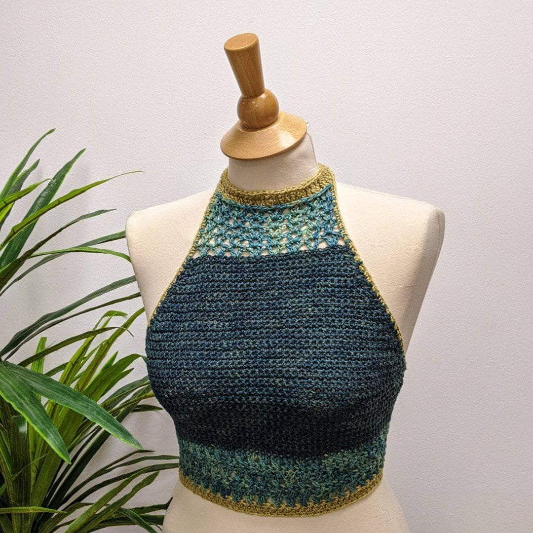 Crochet Netted Top, Crochet Bralette, Summer Crochet