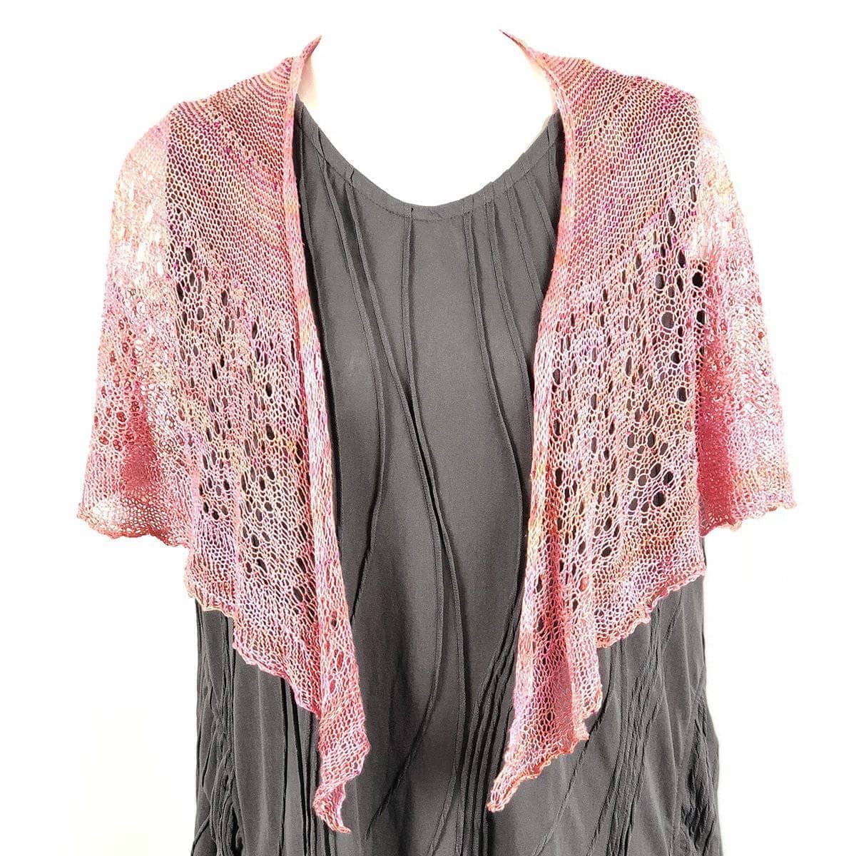 Lotus Lace Weight Shawl Pattern – Darn Good Yarn