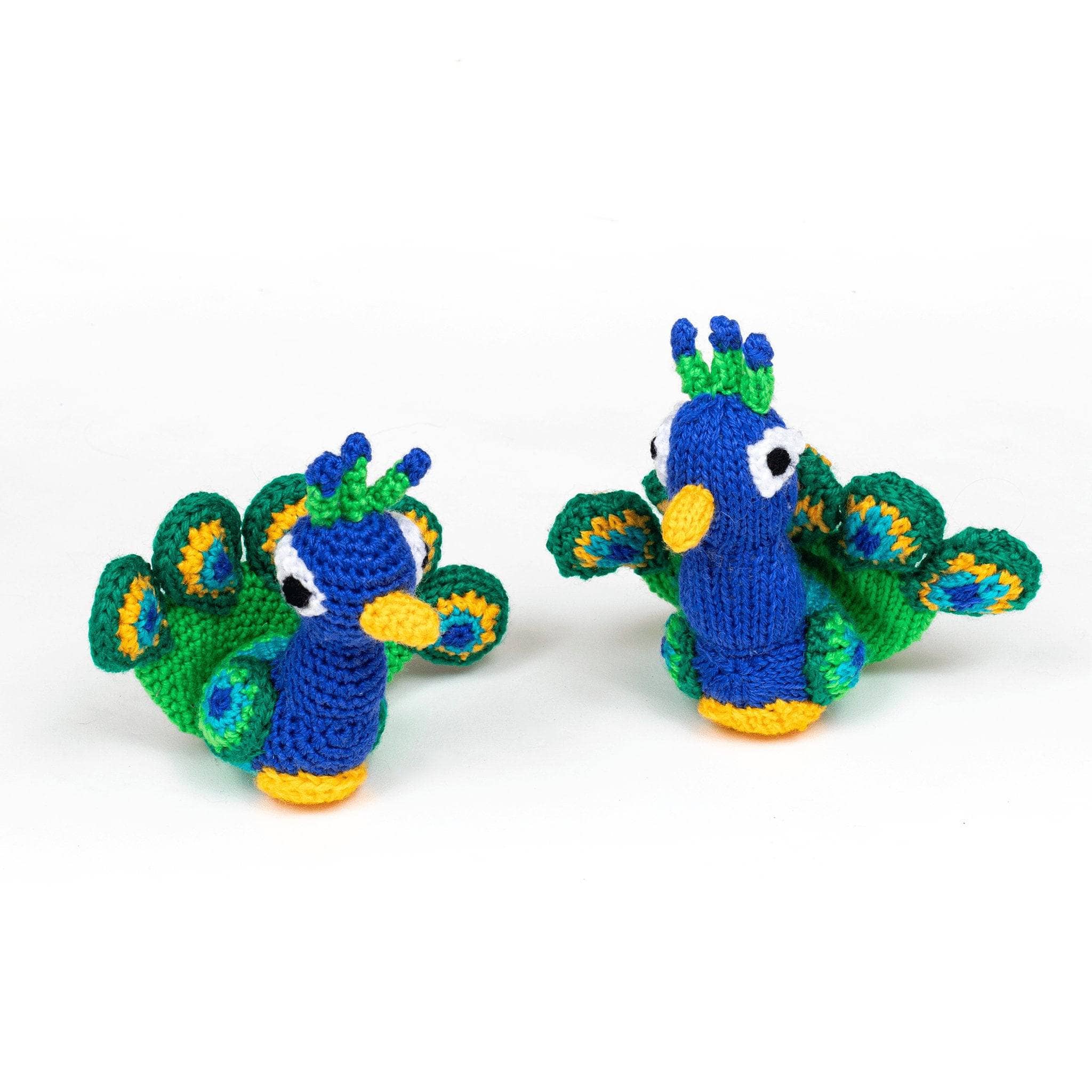 Knit & Crochet Amigurumi Kits - Peacock