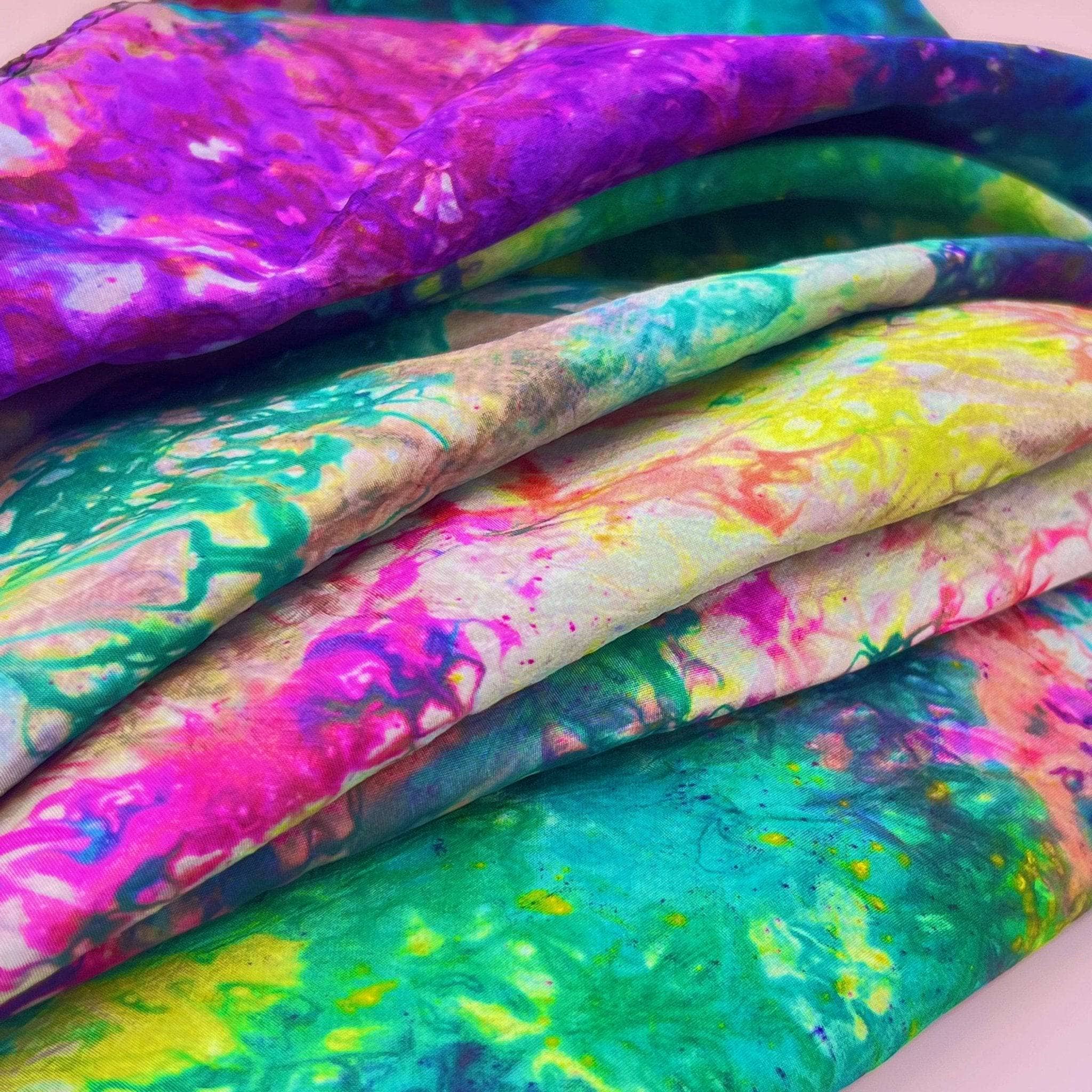Mixed Assorted Embellished Sari Fabric Remnants Scraps 10 Pieces