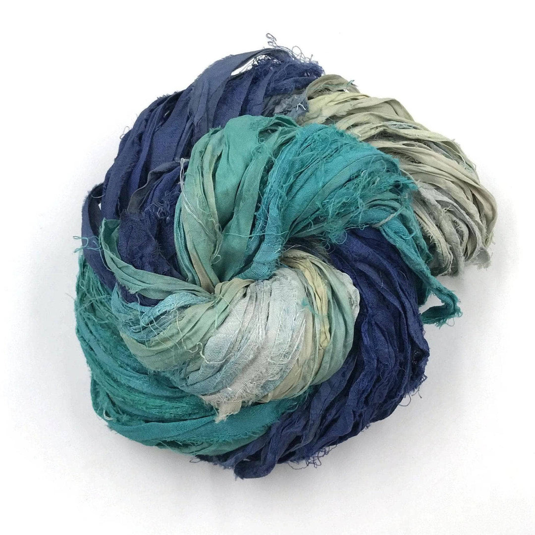 KnitSilk Super Bulky Recycled Sari Silk Ribbon Yarn in Rust | 50 GMS - 30  Yards | Duppioni Silk Ribbon | Ribbon for Crafts, Rug Making, Jewelry