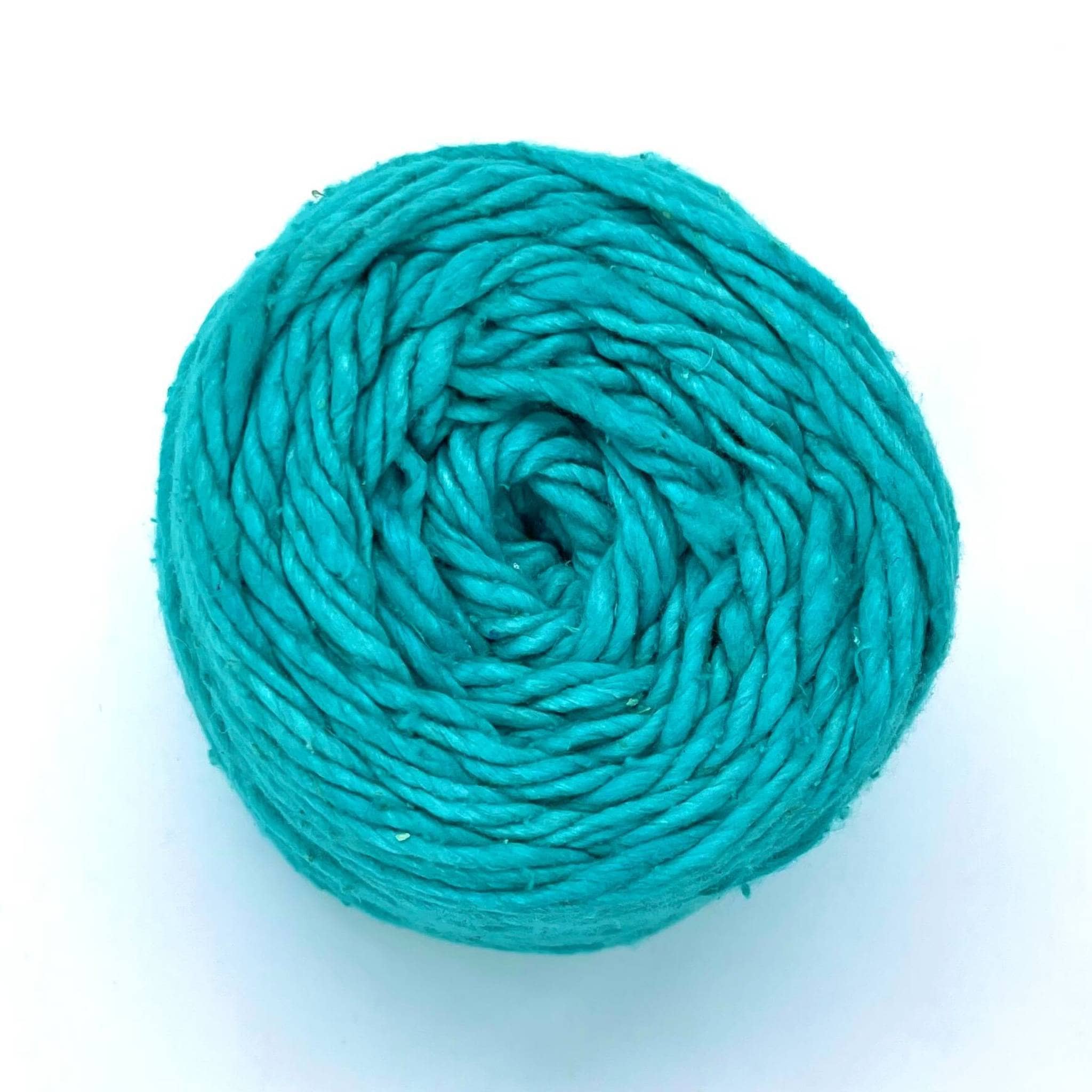  Silk Roving Worsted Weight Yarn Singles - Pure