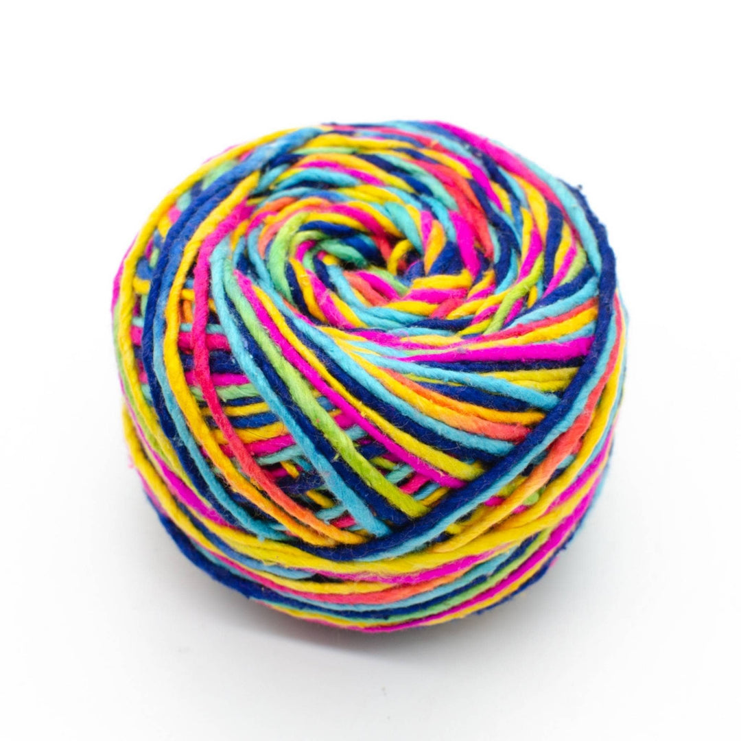Hand Dyed Super Bulky Yarn Aurora Borealis Indie Dyed Knitting Yarn, Hand  Painted Chunky Crochet Yarn, Variegated Yarn 