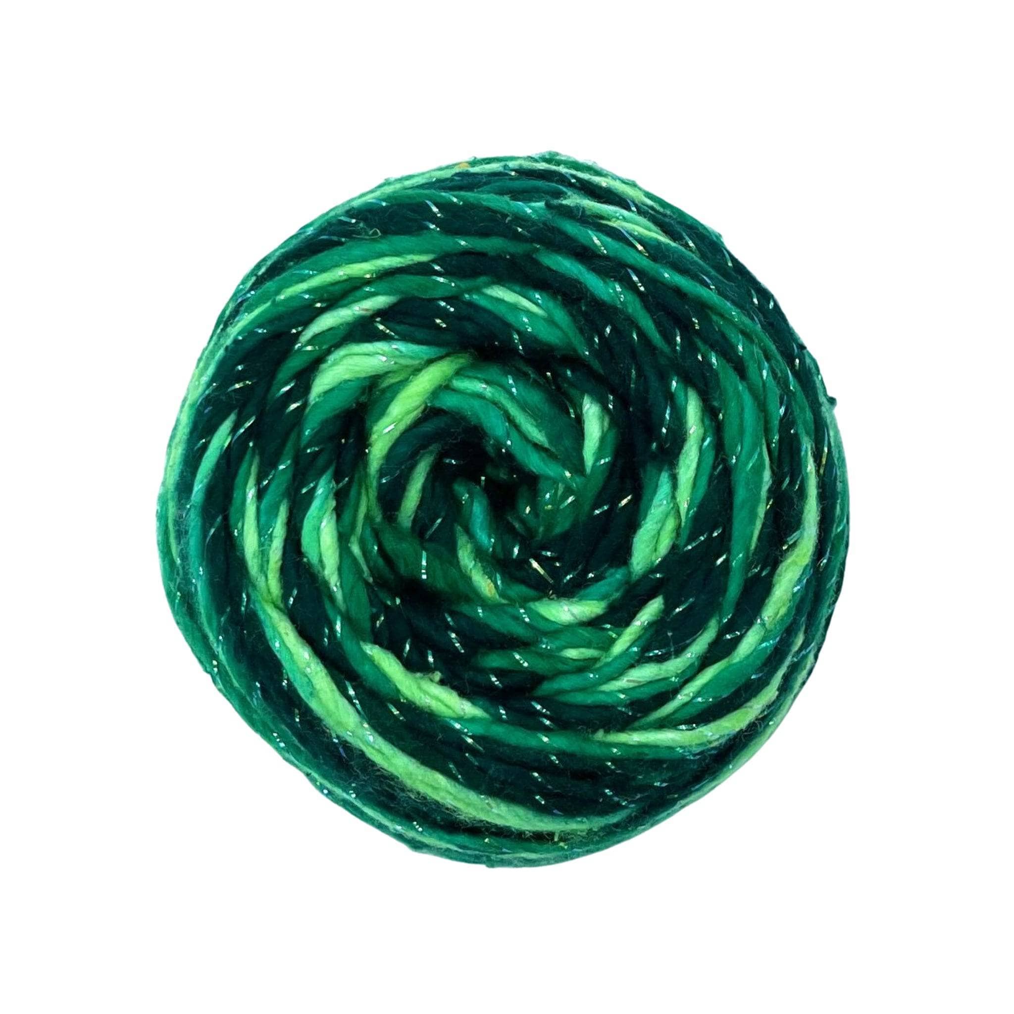 Recycled Silk Sparkle Yarn - Worsted Weight, 50G Ball - Sea, Earth, & –  Eureka Fabrics